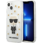 Karl Lagerfeld KLHCP13SHFLT iPhone 13 mini 5,4'' przezroczysty/transparent Flower Ikonik Karl - (KF000976-0)