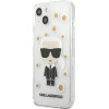 Karl Lagerfeld KLHCP13SHFLT iPhone 13 mini 5,4'' przezroczysty/transparent Flower Ikonik Karl - (KF000976-0)