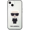 Karl Lagerfeld KLHCP13SHIKCK iPhone 13 mini 5,4'' transparent Ikonik Karl - (KF000771-0)