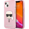 Karl Lagerfeld KLHCP13SKHTUGLP iPhone 13 mini 5,4'' rozowy/pink hardcase Glitter Karl's Head - (KF000743-0)