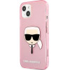 Karl Lagerfeld KLHCP13SKHTUGLP iPhone 13 mini 5,4'' rozowy/pink hardcase Glitter Karl's Head - (KF000743-0)