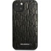 Karl Lagerfeld KLHCP13SMNMP1K iPhone 13 mini 5,4 hardcase black / black Monogram Plaque - (KF001263-0)