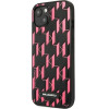 Karl Lagerfeld KLHCP13SMNMP1P iPhone 13 mini 5,4 hardcase pink / pink Monogram Plaque - (KF001019-0)