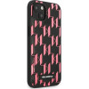 Karl Lagerfeld KLHCP13SMNMP1P iPhone 13 mini 5,4 hardcase pink / pink Monogram Plaque - (KF001019-0)