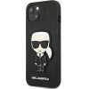 Karl Lagerfeld KLHCP13SOKPK iPhone 13 mini 5,4'' czarny/black hardcase Saffiano Ikonik Karl`s Patch - (KF000787-0)