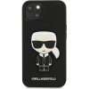 Karl Lagerfeld KLHCP13SOKPK iPhone 13 mini 5,4'' czarny/black hardcase Saffiano Ikonik Karl`s Patch - (KF000787-0)