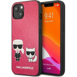 Karl Lagerfeld KLHCP13SPCUSKCP iPhone 13 mini 5,4'' fuksja/fuchsia hardcase Ikonik Karl & Choupette - (KF000671-0)