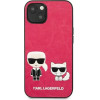 Karl Lagerfeld KLHCP13SPCUSKCP iPhone 13 mini 5,4'' fuksja/fuchsia hardcase Ikonik Karl & Choupette - (KF000671-0)