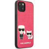 Karl Lagerfeld KLHCP13SPCUSKCP iPhone 13 mini 5,4'' fuksja/fuchsia hardcase Ikonik Karl & Choupette - (KF000671-0)