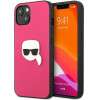 Karl Lagerfeld KLHCP13SPKMP iPhone 13 mini 5,4'' rozowy/pink hardcase Leather Ikonik Karl`s Head Metal - (KF000799-0)