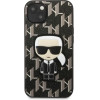 Karl Lagerfeld KLHCP13SPMNIKBK iPhone 13 mini 5.4 hardcase black/black Monogram Ikonik Patch - (KF001320-0)