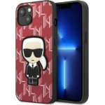 Karl Lagerfeld KLHCP13SPMNIKPI iPhone 13 mini 5.4 hardcase red/red Monogram Ikonik Patch - (KF001324-0)