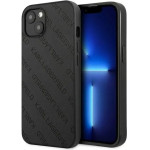 Karl Lagerfeld KLHCP13SPTLK iPhone 13 mini 5,4 hardcase black / black Perforated Allover - (KF001023-0)