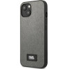 Karl Lagerfeld KLHCP13SSFMP2DG iPhone 13 mini 5,4 hardcase silver / silver Saffiano Plaque - (KF001015-0)