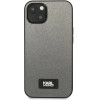 Karl Lagerfeld KLHCP13SSFMP2DG iPhone 13 mini 5,4 hardcase silver / silver Saffiano Plaque - (KF001015-0)