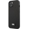 Karl Lagerfeld KLHCP13SSFMP2K iPhone 13 mini 5.4 hardcase black/black Saffiano Plaque - (KF001316-0)