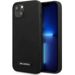Karl Lagerfeld KLHCP13SSLMP1K iPhone 13 mini 5,4'' hardcase czarny/black Silicone Plaque - (KF000982-0)