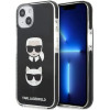 Karl Lagerfeld KLHCP13STPE2TK iPhone 13 mini 5,4 hardcase black / black Karl & Choupette Head - (KF001259-0)