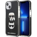 Karl Lagerfeld KLHCP13STPE2TK iPhone 13 mini 5,4 hardcase black / black Karl & Choupette Head - (KF001259-0)