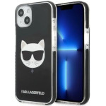 Karl Lagerfeld KLHCP13STPECK iPhone 13 mini 5.4 hardcase black/black Choupette Head - (KF001307-0)