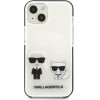 Karl Lagerfeld KLHCP13STPEKCW iPhone 13 mini 5.4 hardcase white/white Karl&Choupette - (KF001311-0)