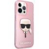 Karl Lagerfeld KLHCP13XKHTUGLP iPhone 13 Pro Max 6,7'' rozowy/pink hardcase Glitter Karl`s Head - (KF000746-0)