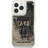 Karl Lagerfeld KLHCP13XLGGKBK iPhone 13 Pro Max 6,7'' czarny/black hardcase Liquid Glitter Gatsby - (KF000975-0)