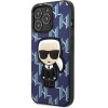 Karl Lagerfeld KLHCP13XPMNIKBL iPhone 13 Pro Max 6.7 hardcase blue/blue Monogram Ikonik Patch - (KF001344-0)