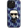 Karl Lagerfeld KLHCP13XPMNIKBL iPhone 13 Pro Max 6.7 hardcase blue/blue Monogram Ikonik Patch - (KF001344-0)
