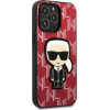 Karl Lagerfeld KLHCP13XPMNIKPI iPhone 13 Pro Max 6.7 hardcase red/red Monogram Ikonik Patch - (KF001327-0)