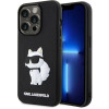 Karl Lagerfeld KLHCP14L3DRKHNK iPhone 14 Pro 6.1'' black/black hardcase Rubber Choupette 3D - (KF001603-0)