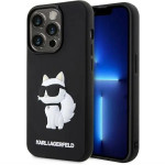 Karl Lagerfeld KLHCP14L3DRKHNK iPhone 14 Pro 6.1'' black/black hardcase Rubber Choupette 3D - (KF001603-0)