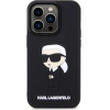 Karl Lagerfeld KLHCP14L3DRKINK iPhone 14 Pro 6.1'' black/black hardcase Rubber Ikonik 3D - (KF001600-0)