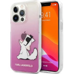 Karl Lagerfeld KLHCP14LCFNRCPI iPhone 14 Pro 6.1 hardcase pink / pink Choupette Fun - (KF001251-0)