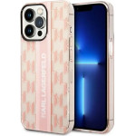 Karl Lagerfeld KLHCP14LHKLSPCP iPhone 14 Pro 6.1 hardcase pink / pink Mono Vertical Stripe - (KF001151-0)