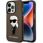 Karl Lagerfeld KLHCP14LHNIKTCK iPhone 14 Pro 6.1 black/black hardcase Ikonik - (KF001396-0)