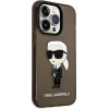 Karl Lagerfeld KLHCP14LHNIKTCK iPhone 14 Pro 6.1 black/black hardcase Ikonik - (KF001396-0)