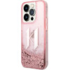 Karl Lagerfeld KLHCP14LLBKLCP iPhone 14 Pro 6.1 pink / pink hardcase Liquid Glitter Big KL - (KF001195-0)