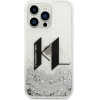 Karl Lagerfeld KLHCP14LLBKLCS iPhone 14 Pro 6,1'' srebrny/silver hardcase Liquid Glitter Big KL - (KF001199-0)