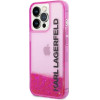 Karl Lagerfeld KLHCP14LLCKVF iPhone 14 Pro 6,1'' rozowy/pink hardcase Liquid Glitter Elong - (KF001223-0)