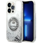 Karl Lagerfeld KLHCP14LLCRSGRS iPhone 14 Pro 6.1 ''silver / silver hardcase Liquid Glitter RSG - (KF001211-0)