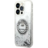 Karl Lagerfeld KLHCP14LLCRSGRS iPhone 14 Pro 6.1 ''silver / silver hardcase Liquid Glitter RSG - (KF001211-0)