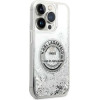 Karl Lagerfeld KLHCP14LLCRSGRS iPhone 14 Pro 6.1 ''silver / silver hardcase Liquid Glitter RSG - (KF001211-0)