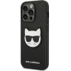 Karl Lagerfeld KLHCP14LSAPCHK iPhone 14 Pro 6,1'' hardcase czarny/black Saffiano Choupette Head Patch - (KF001135-0)
