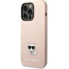 Karl Lagerfeld KLHCP14LSLCTPI iPhone 14 Pro 6.1 hardcase light pink / light pink Silicone Choupette Body - (KF001131-0)