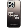 Karl Lagerfeld KLHCP14LTGKCK iPhone 14 Pro 6.1 hardcase black / black Gradient Ikonik Karl & Choupette - (KF001235-0)