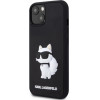 Karl Lagerfeld KLHCP14M3DRKHNK iPhone 14 Plus 6.7 black/black hardcase Rubber Choupette 3D - (KF001638-0)