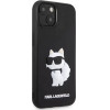 Karl Lagerfeld KLHCP14M3DRKHNK iPhone 14 Plus 6.7 black/black hardcase Rubber Choupette 3D - (KF001638-0)