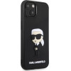 Karl Lagerfeld KLHCP14M3DRKINK iPhone 14 Plus 6.7 black/black hardcase Rubber Ikonik 3D - (KF001635-0)