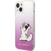 Karl Lagerfeld KLHCP14MCFNRCPI iPhone 14 Plus 6.7 hardcase pink / pink Choupette Fun - (KF001250-0)